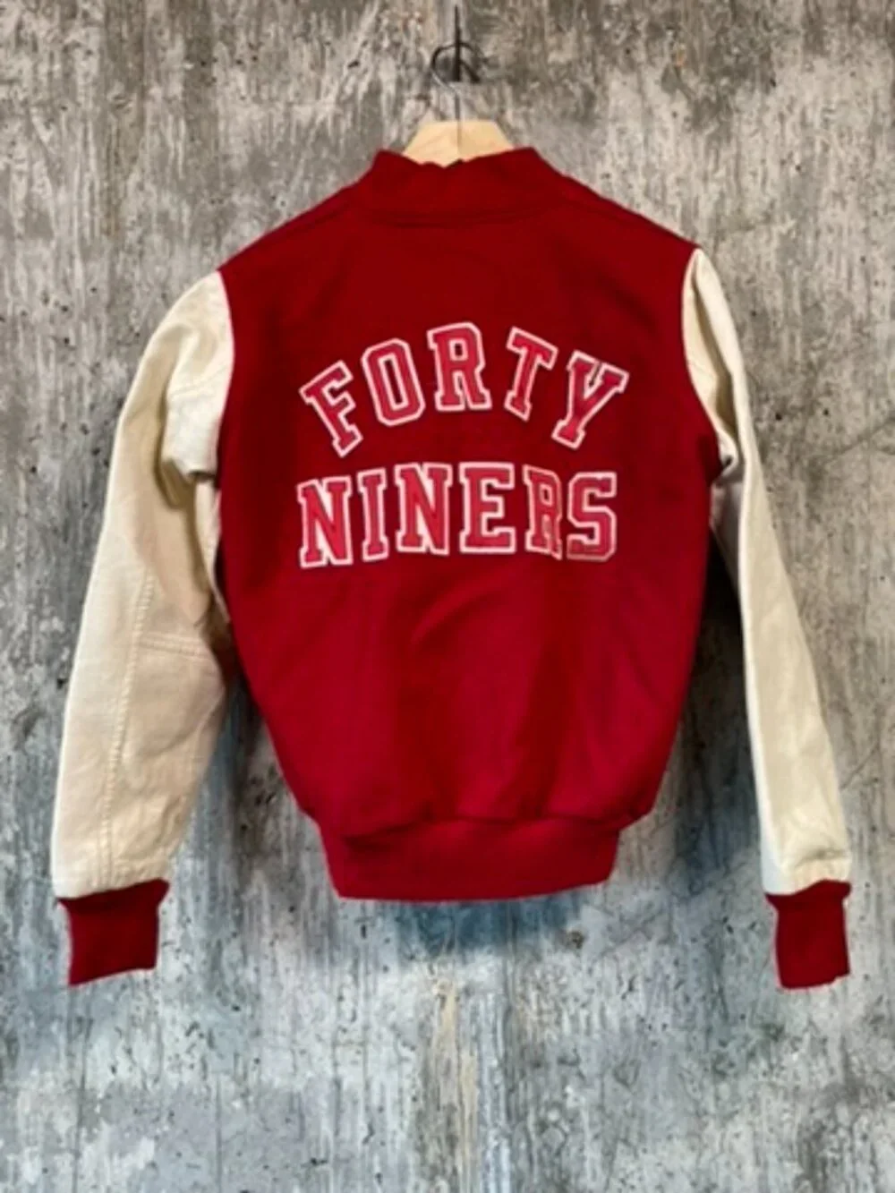 Vintage CHALK LINE San Fransisco 49ers NFL Bomber Jacket Size 18/20